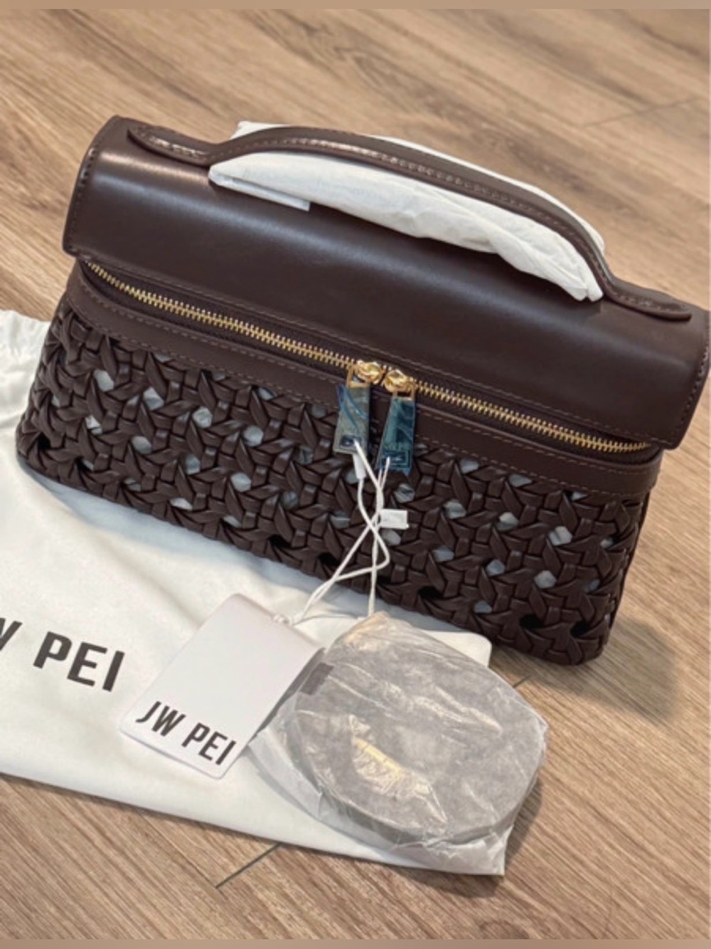 JW PEI Thea Top Handle Bag - Deep Claret